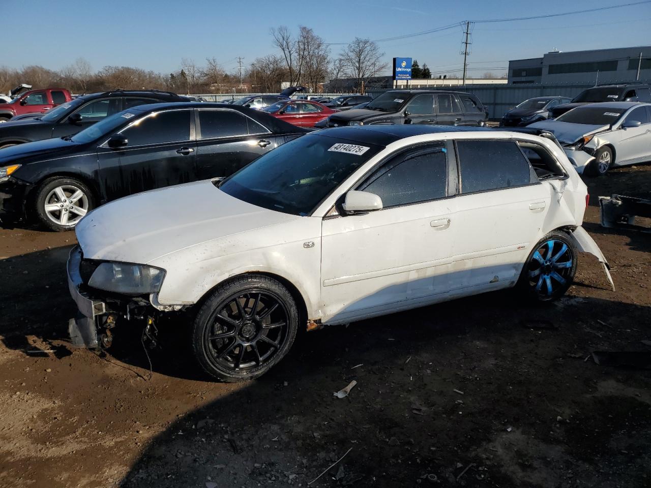 2007 Audi A3 VIN WAUHF78P57A015543 - Copart auction photo
