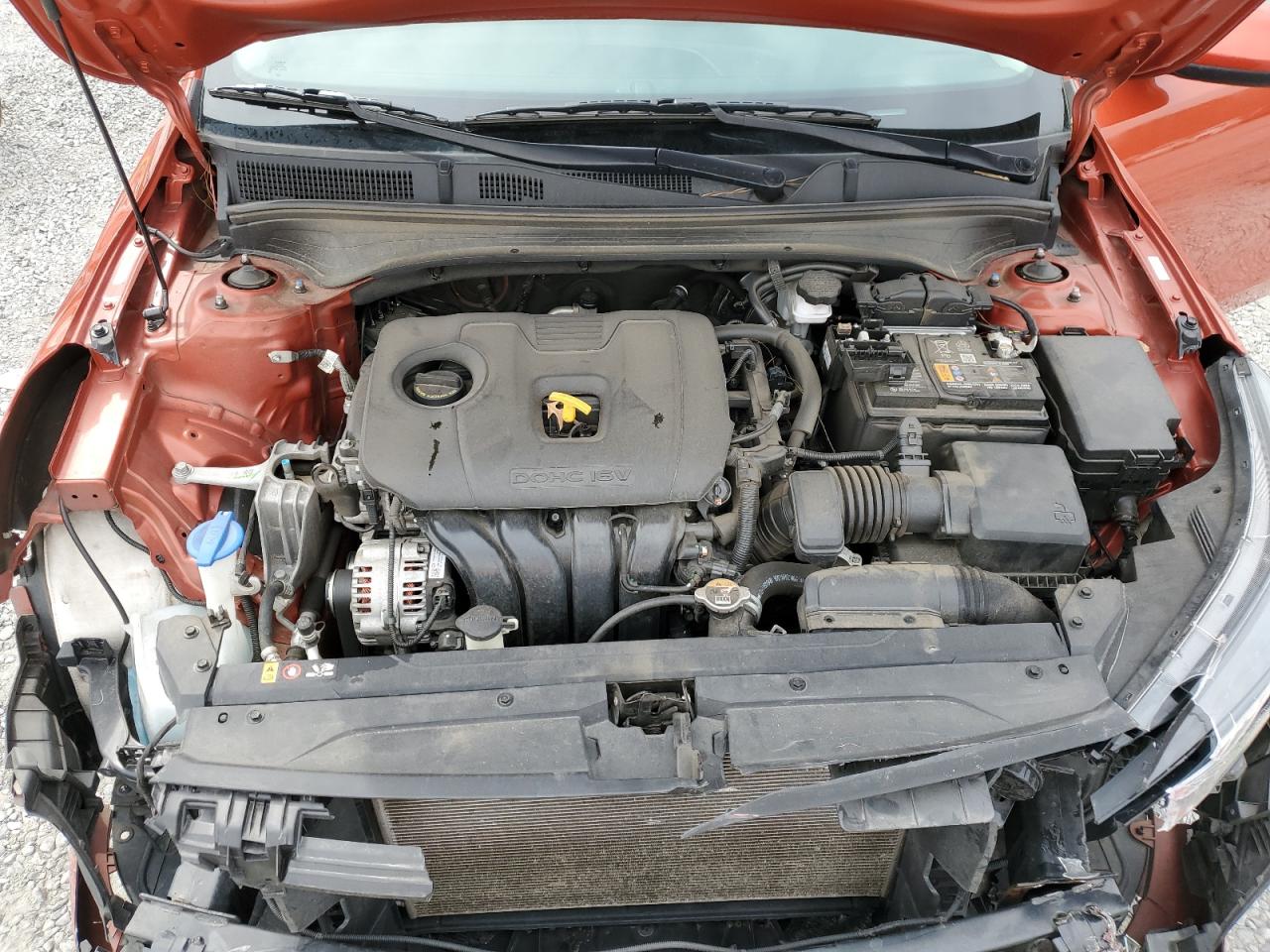 2023 KIA Forte VIN 3KPF24AD7PE509551 Copart auction photo, front end damage thumbnail 12