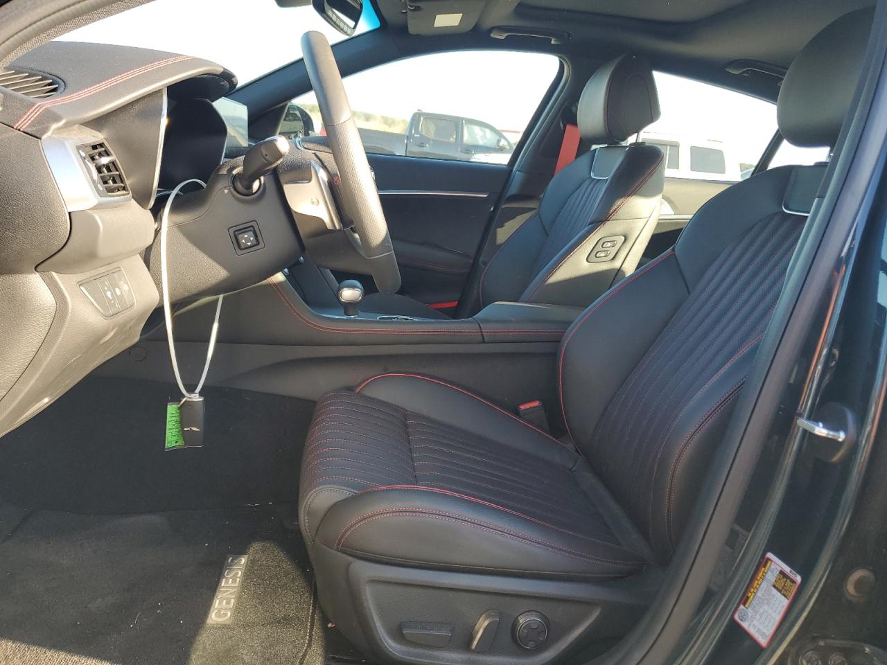 2023 Genesis G70 VIN KMTG34TA3PU133101 Copart auction photo, all over damage thumbnail 7