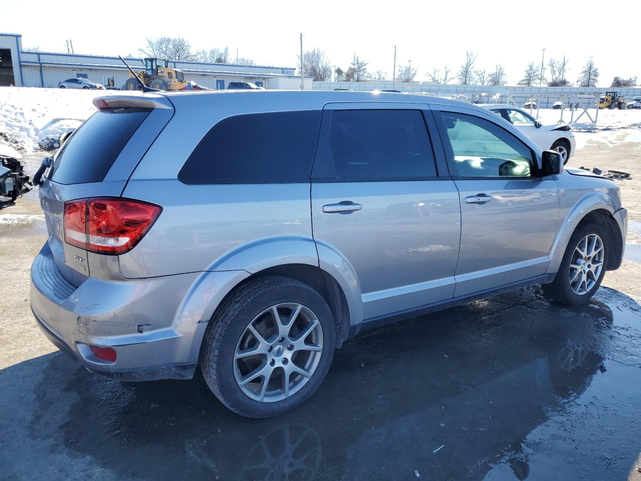 2019 Dodge Journey VIN 3C4PDCEG3KT686776 Copart auction photo, front end / rear end damage thumbnail 3