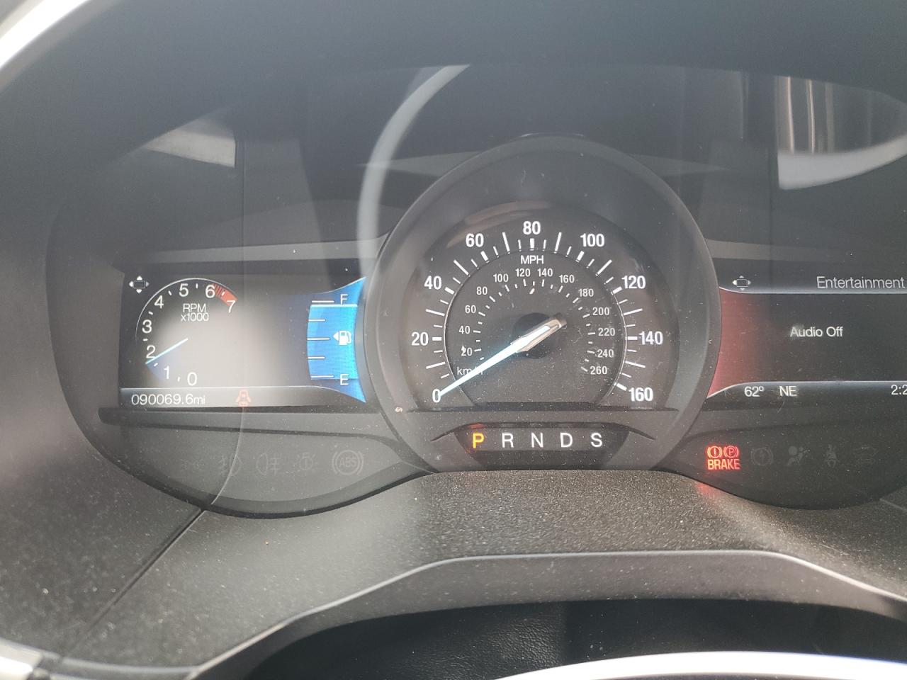 2017 Ford Edge VIN 2FMPK3J99HBB17007 Copart auction photo, front end damage thumbnail 9