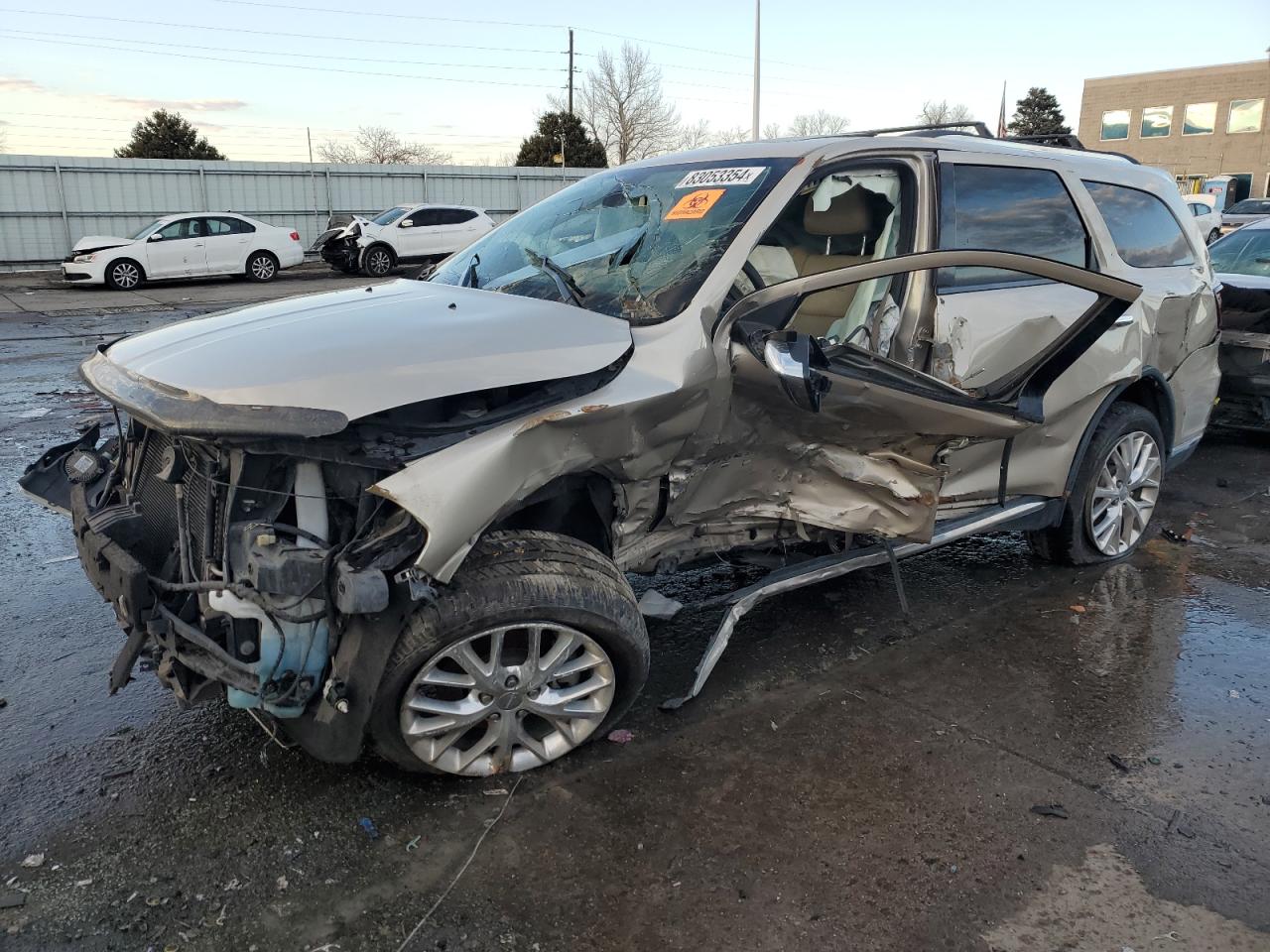 2014 Dodge Durango VIN 1C4RDJEG1EC349178