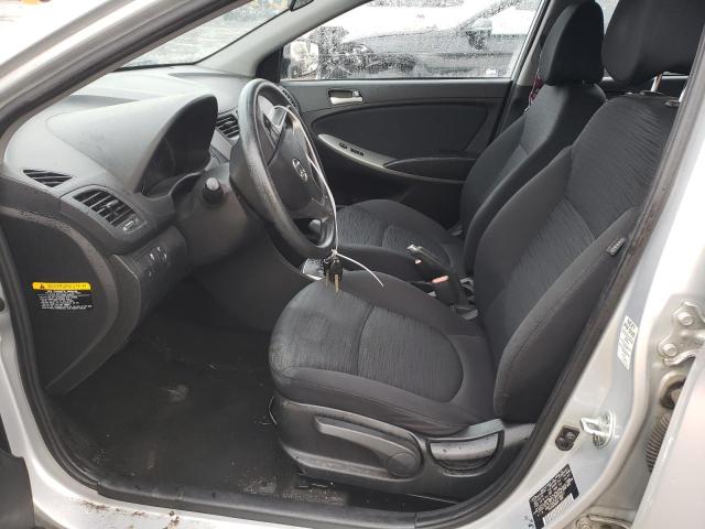 2015 Hyundai Accent VIN KMHCT5AE3FU198257 Copart auction photo, mechanical damage thumbnail 7