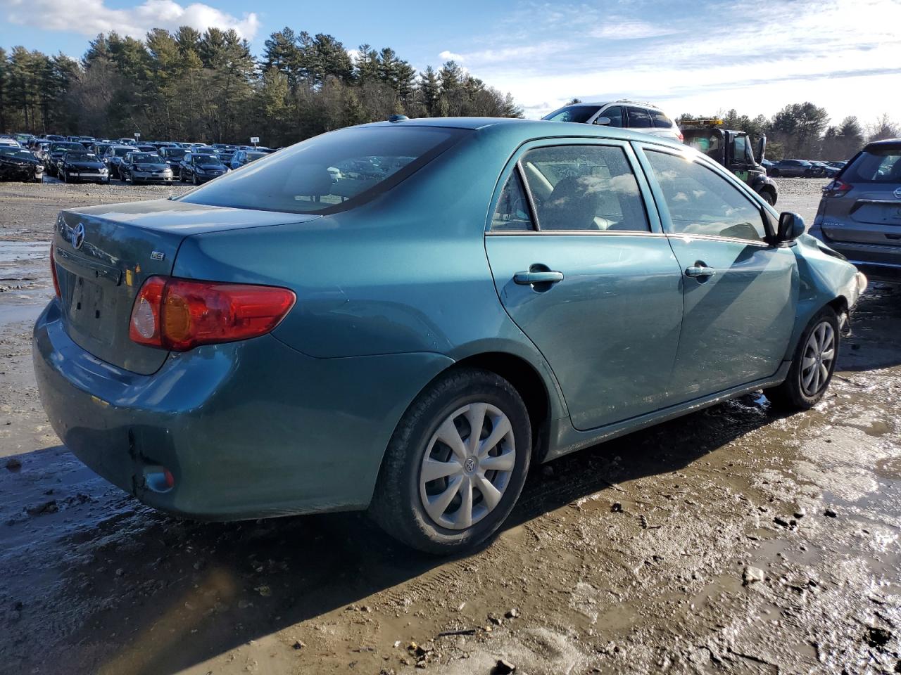2009 Toyota Corolla VIN JTDBL40E199068691 Copart auction photo, front end damage thumbnail 3