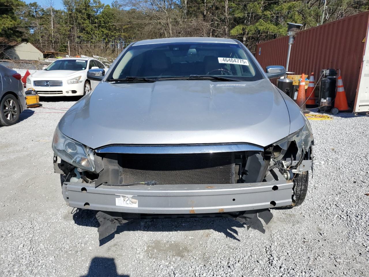 2010 Ford Taurus VIN 1FAHP2FW7AG156847 Copart auction photo, front end / side damage thumbnail 5
