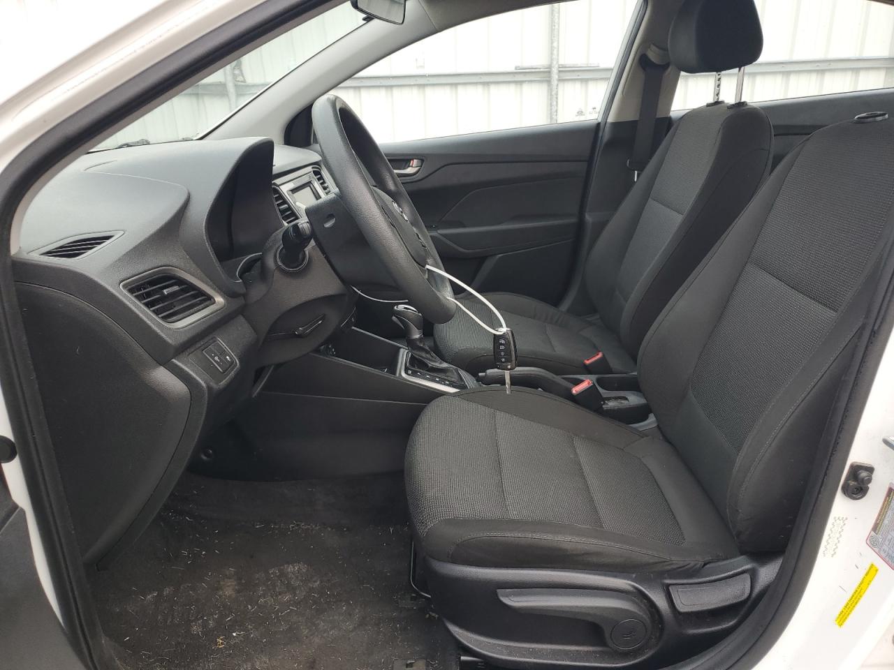 2019 Hyundai Accent VIN 3KPC24A36KE076565 Copart auction photo, front end / minor dent/scratches damage thumbnail 7