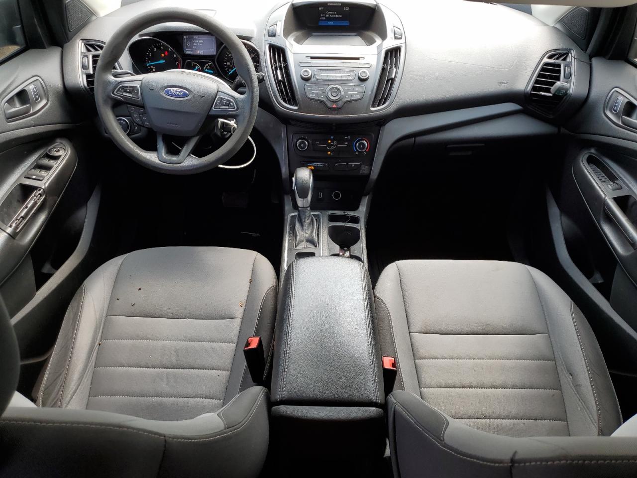 2017 Ford Escape VIN 1FMCU0F77HUD77656 Copart auction photo, front end / side damage thumbnail 8