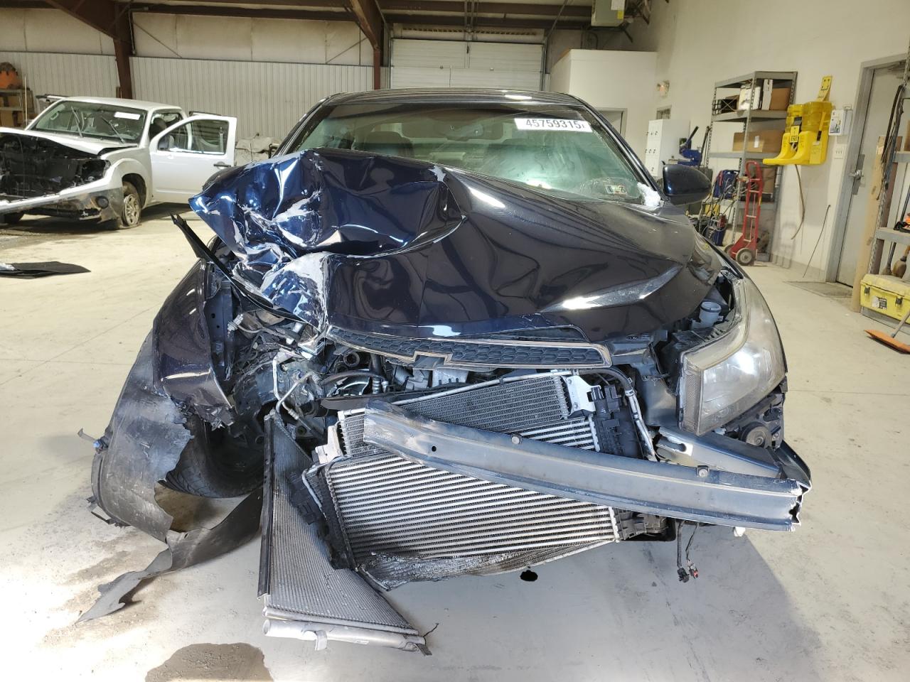 2011 Chevrolet Cruze VIN 1G1PH5S91B7230682 Copart auction photo, front end / rear end damage thumbnail 5