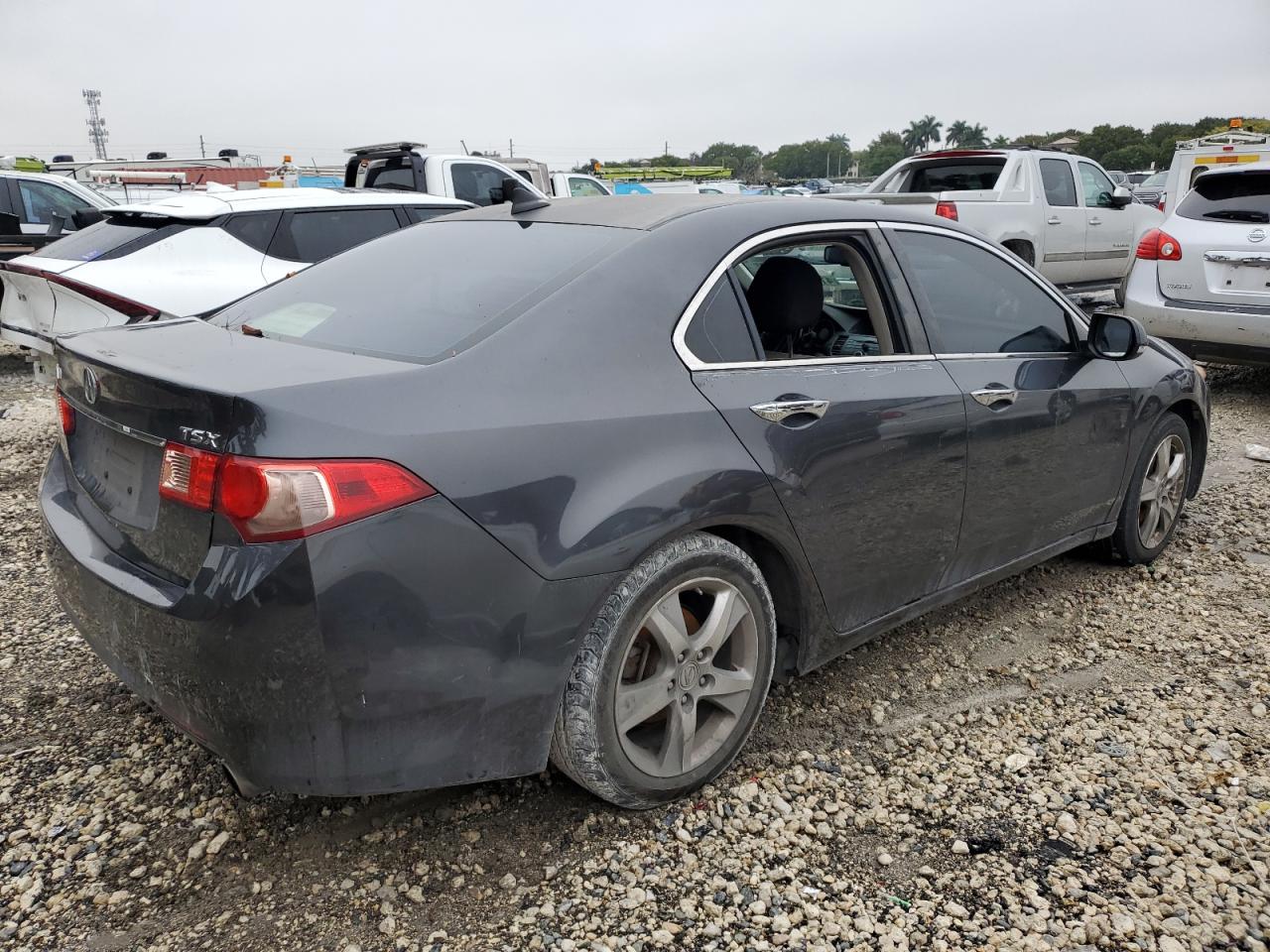 2011 Acura TSX VIN JH4CU2F64BC012614 Copart auction photo, minor dent/scratches damage thumbnail 3
