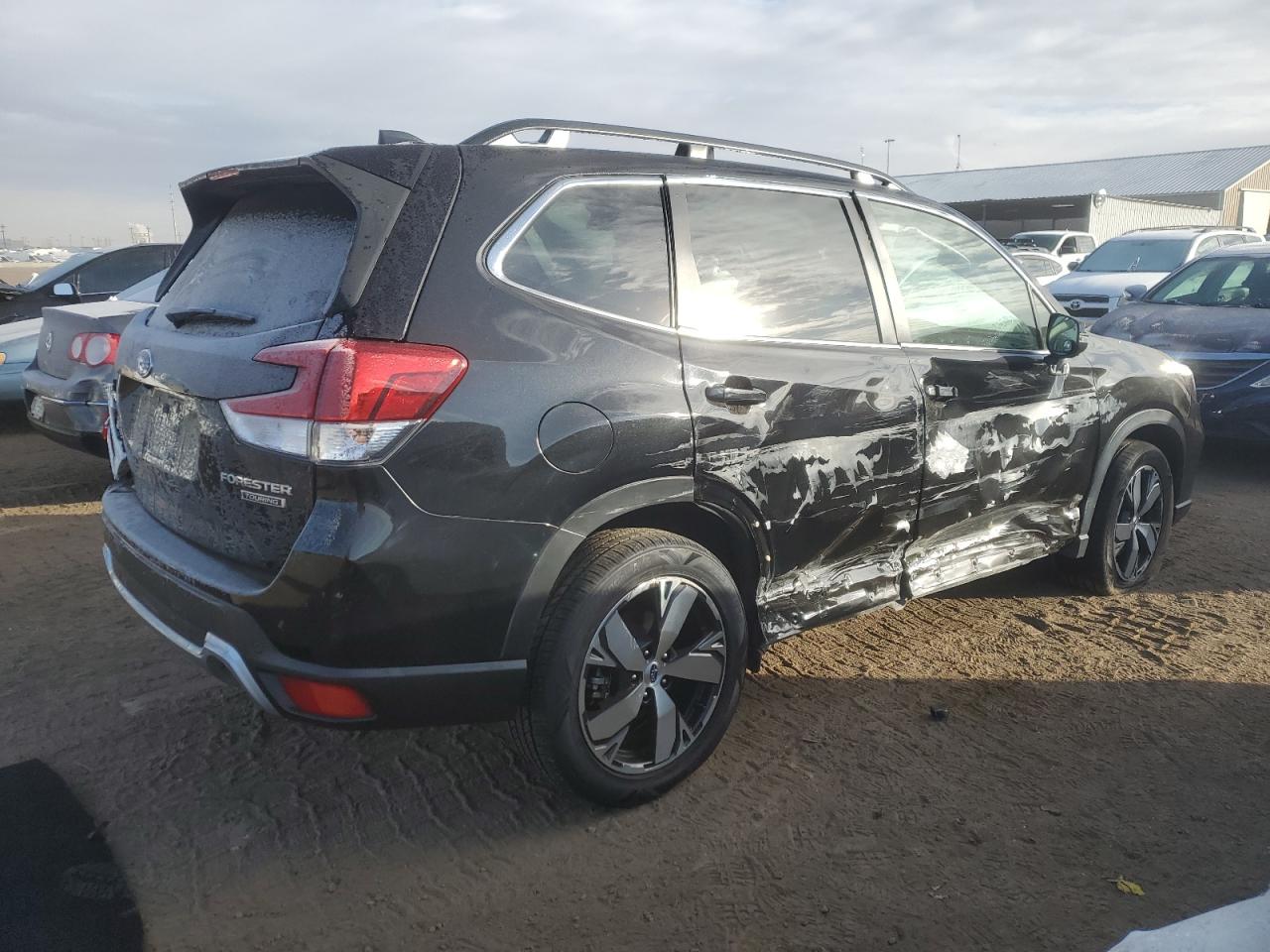 2021 Subaru Forester VIN JF2SKAXC6MH579805 Copart auction photo, all over damage thumbnail 3