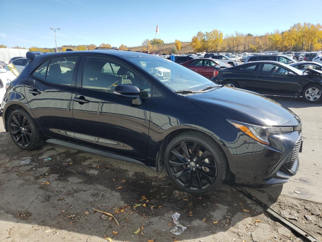 2022 Toyota Corolla VIN JTND4MBE8N3183185 Copart auction photo, hail damage thumbnail 4