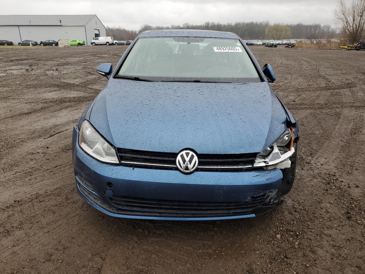 2017 Volkswagen Golf VIN 3VW217AU4HM016580 Copart auction photo, front end damage thumbnail 5