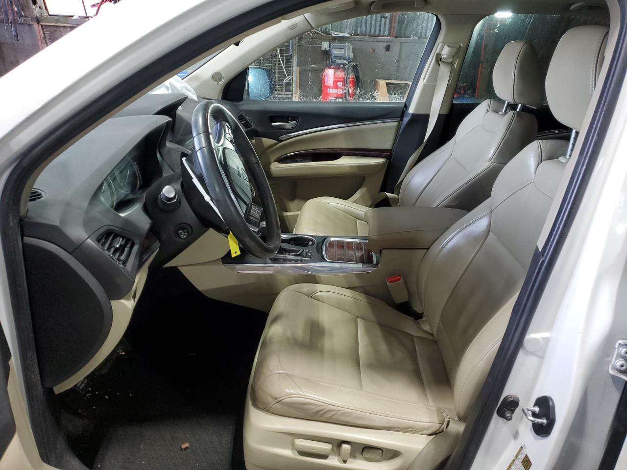 2015 Acura MDX VIN 5FRYD4H46FB029999 Copart auction photo, front end / side damage thumbnail 7