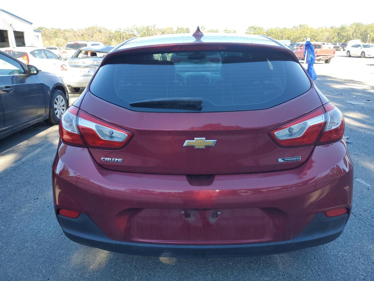2018 Chevrolet Cruze VIN 3G1BF6SMXJS549380 Copart auction photo, front end damage thumbnail 6