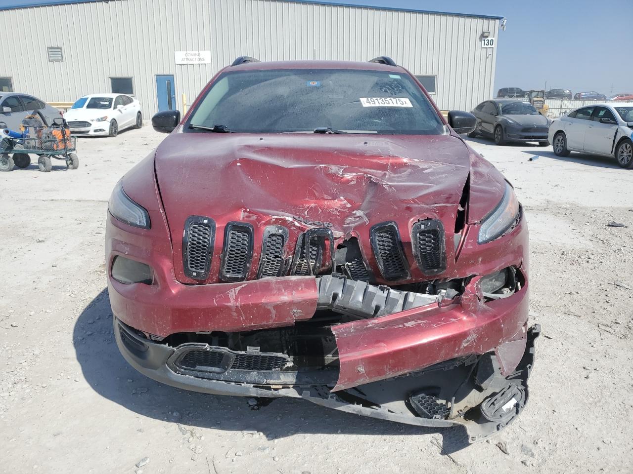 2017 Jeep Grand Cherokee VIN 1C4PJLAB6HW669413 Copart auction photo, front end damage thumbnail 5