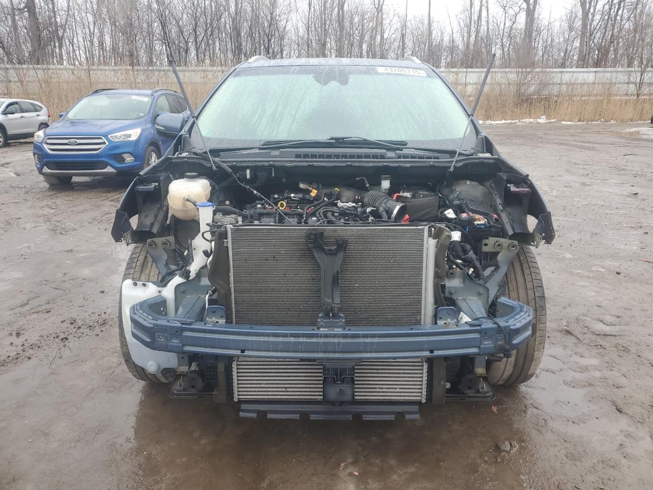 2019 Ford Edge VIN 2FMPK3J9XKBB36110 Copart auction photo, front end / side damage thumbnail 5