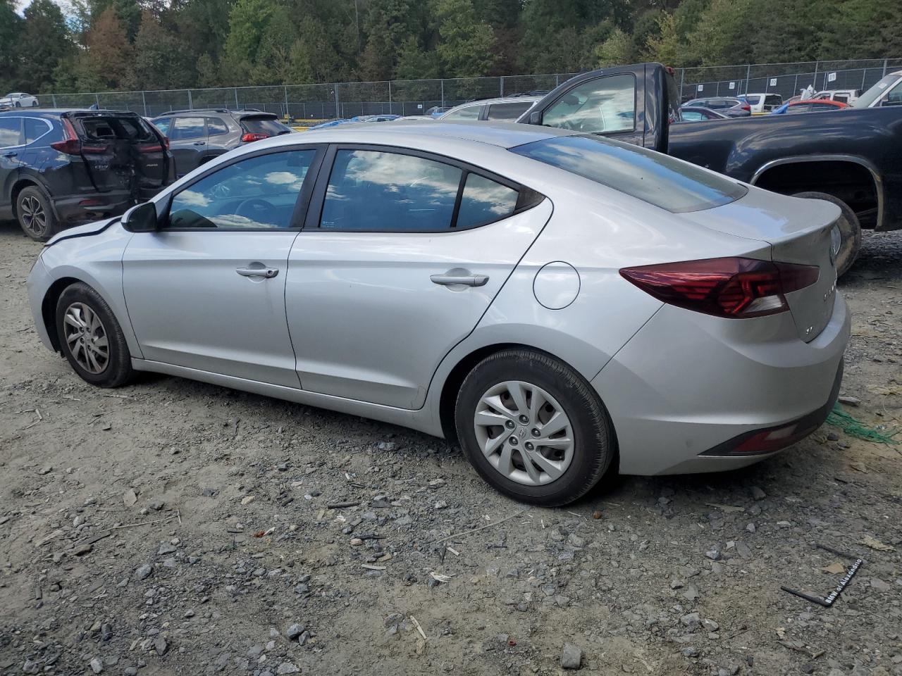 2019 Hyundai Elantra VIN 5NPD74LF9KH414985 Copart auction photo, front end damage thumbnail 2