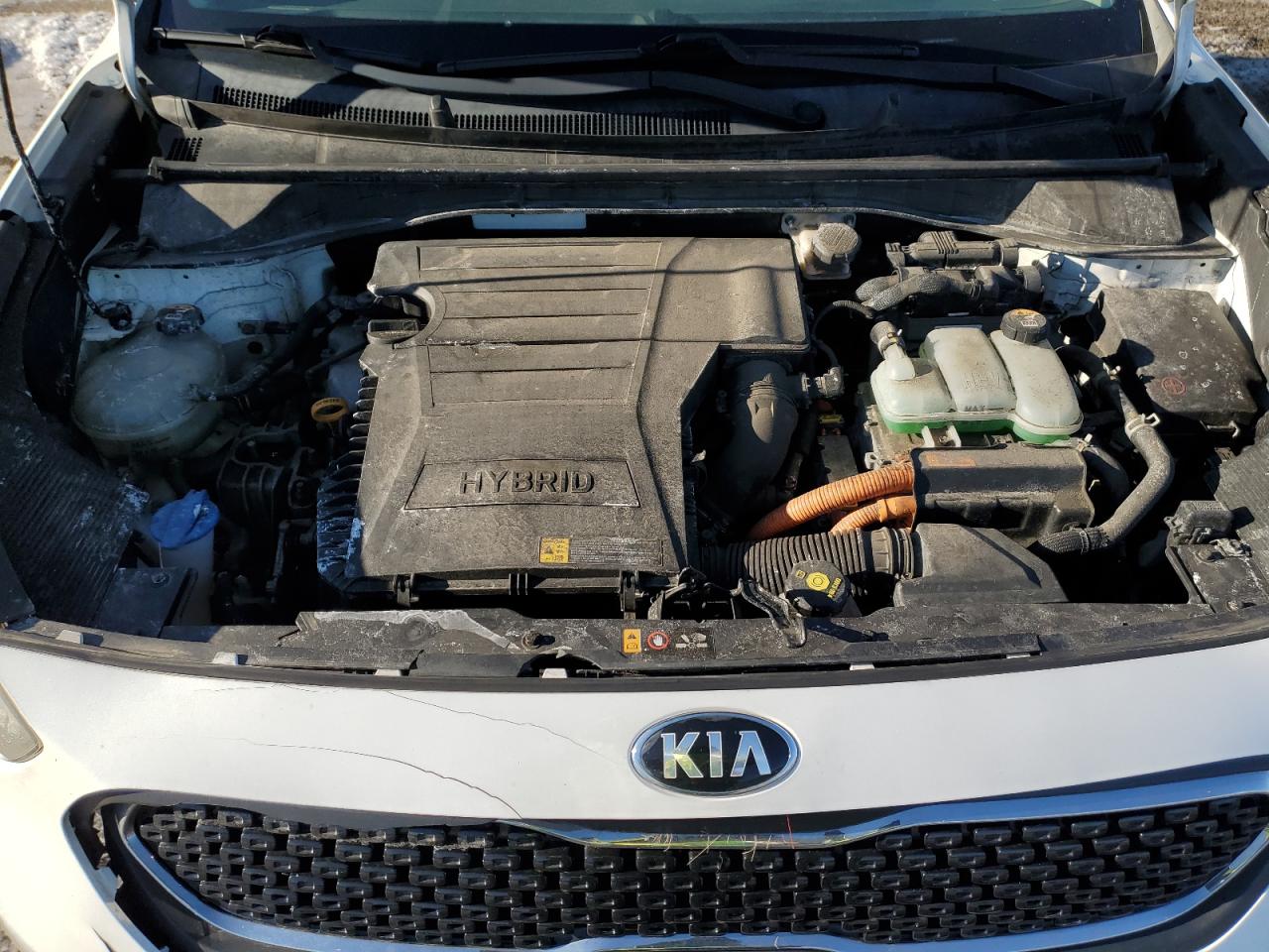 2017 KIA Niro VIN KNDCC3LC3H5051860 Copart auction photo, front end / minor dent/scratches damage thumbnail 13