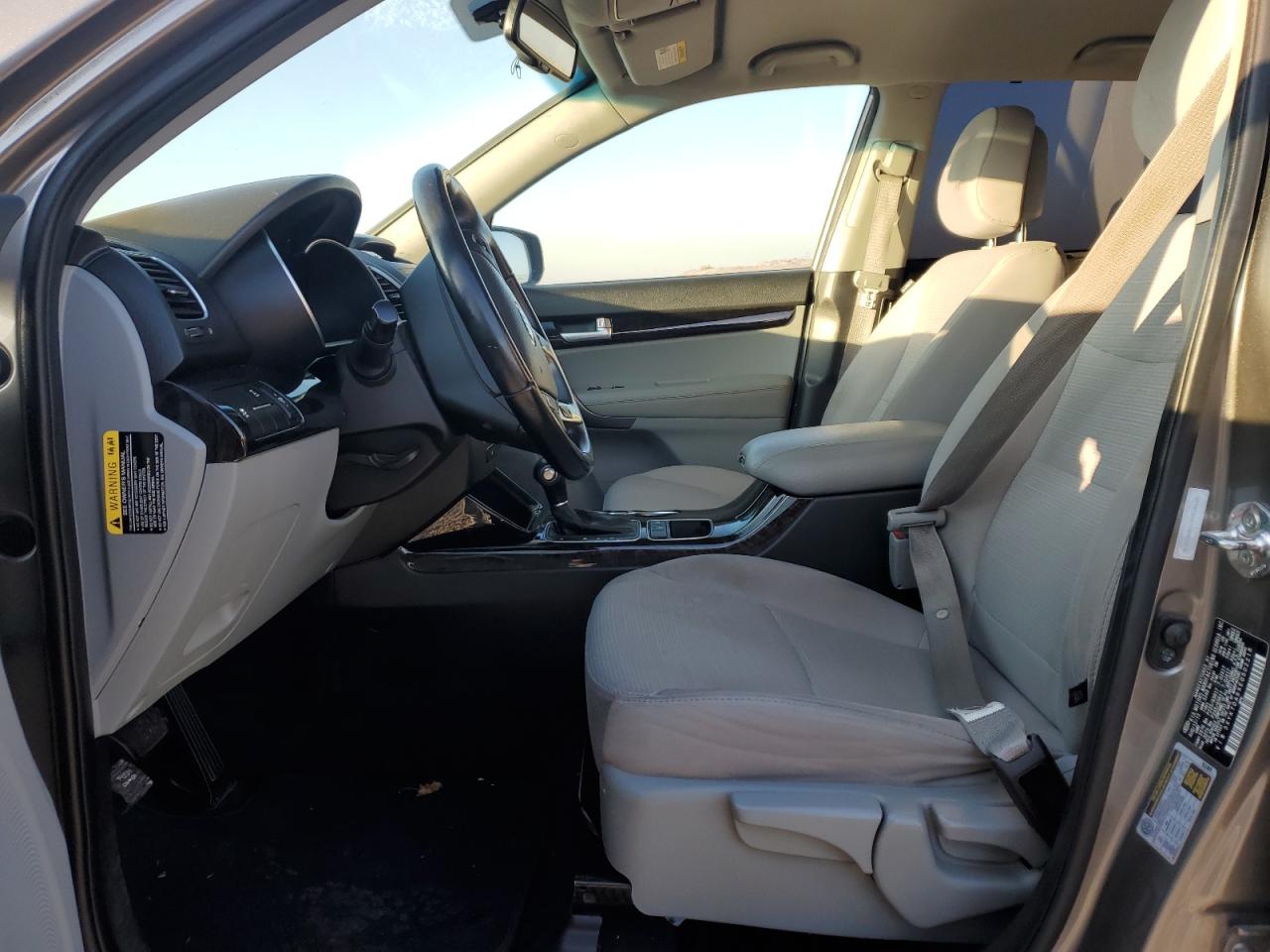 2014 KIA Sorento VIN 5XYKTDA6XEG502218 Copart auction photo, front end damage thumbnail 7