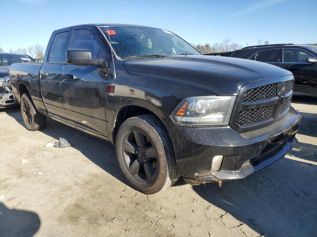 2014 RAM 1500 VIN 1C6RR7FT2ES411247 Copart auction photo, side damage thumbnail 4