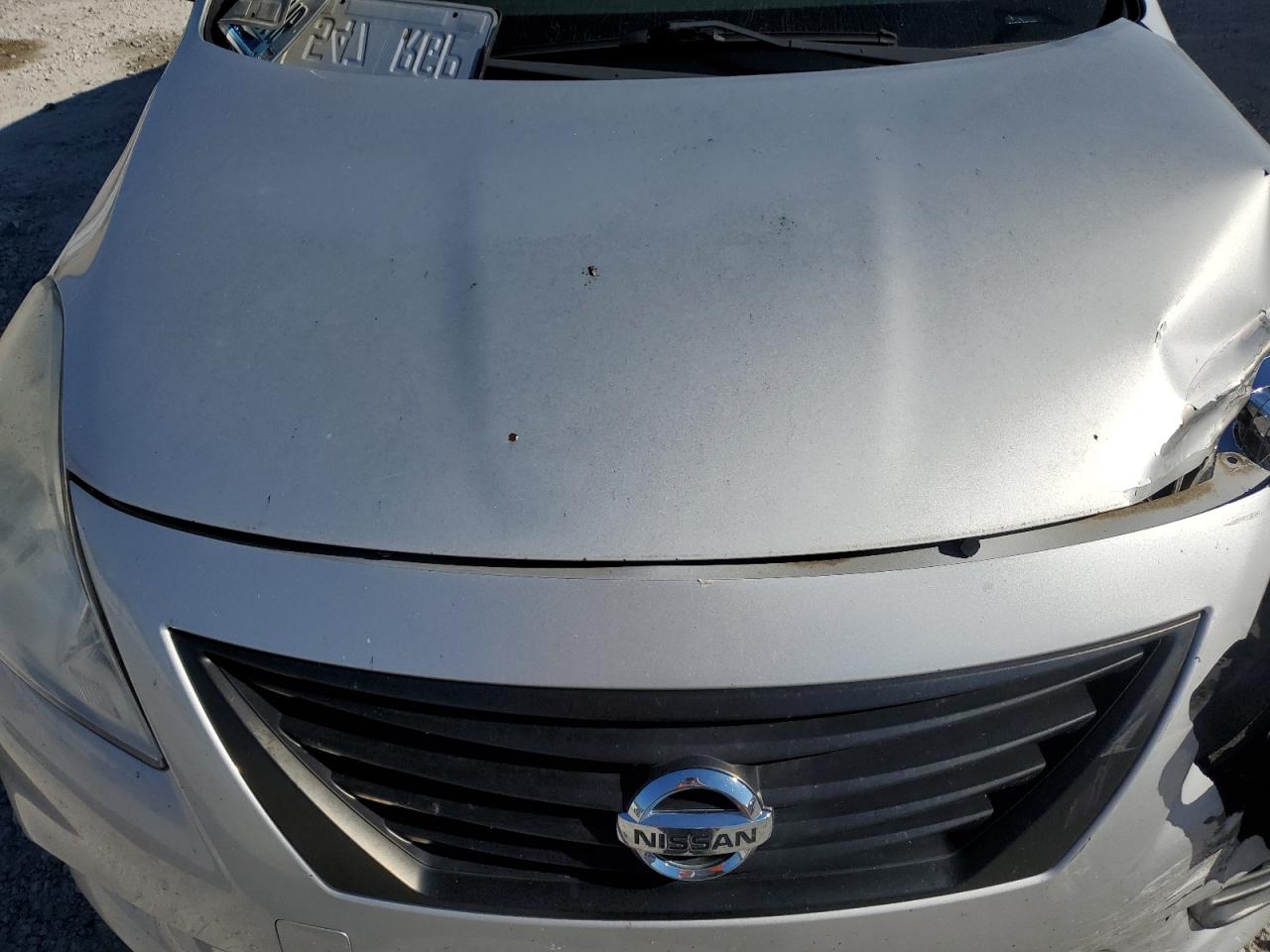 2014 Nissan Versa VIN 3N1CN7AP8EL858784 Copart auction photo, front end damage thumbnail 12