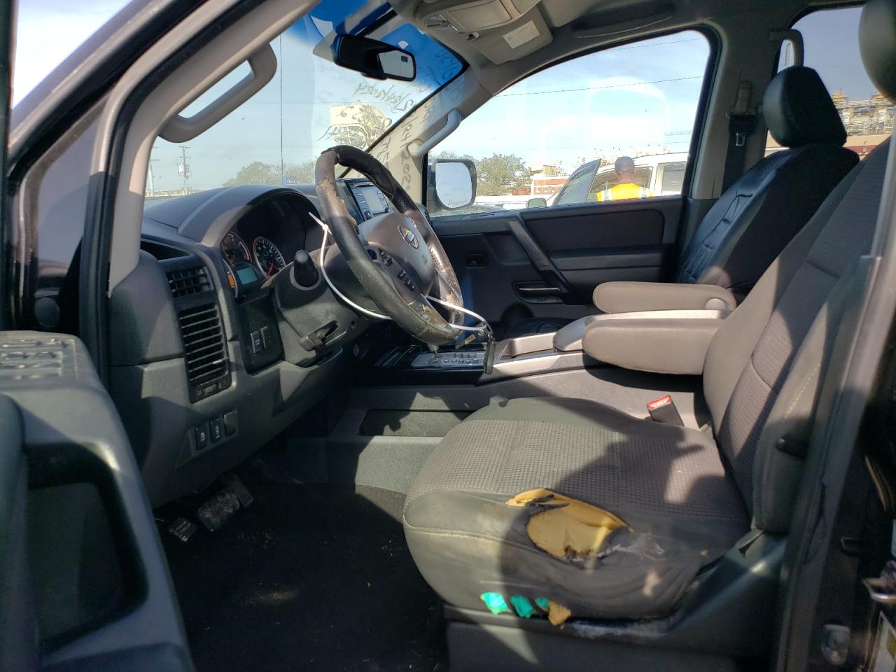 2014 Nissan Titan VIN 1N6BA0ED8EN508841 Copart auction photo, front end damage thumbnail 7