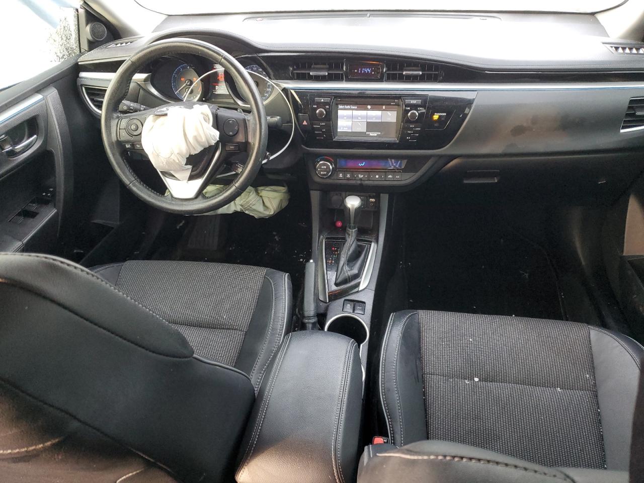 2015 Toyota Corolla VIN 2T1BURHE3FC285793 Copart auction photo, front end / side damage thumbnail 8