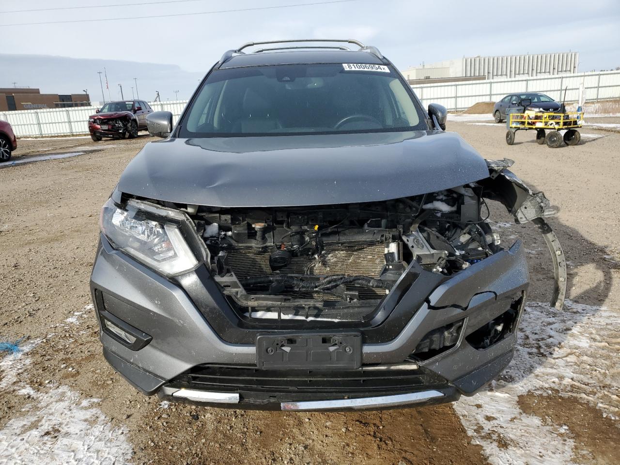 2017 Nissan Rogue VIN JN8AT2MT0HW149257 Copart auction photo, front end damage thumbnail 5