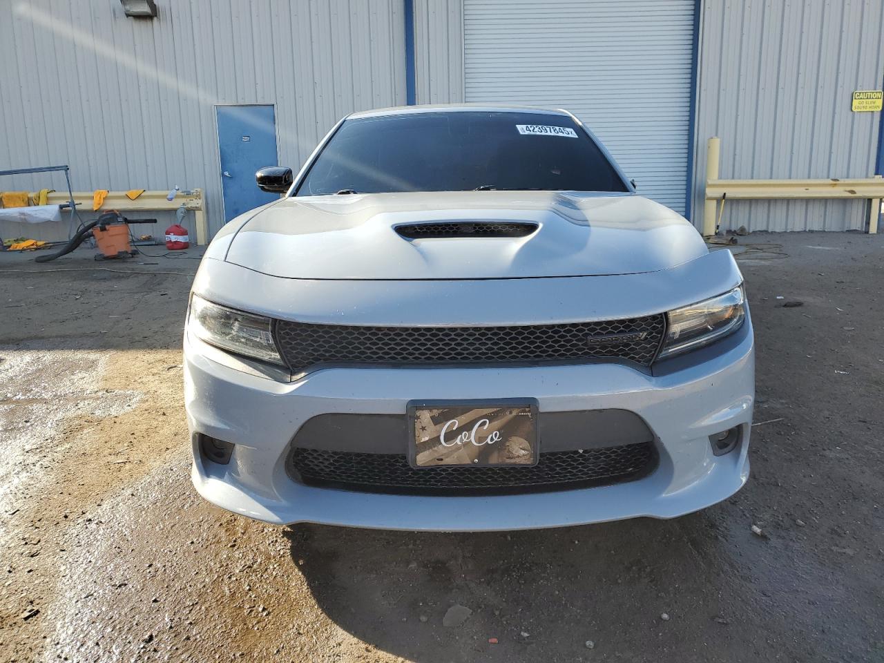 2021 Dodge Charger VIN 2C3CDXHG5MH652419 Copart auction photo, side damage thumbnail 5