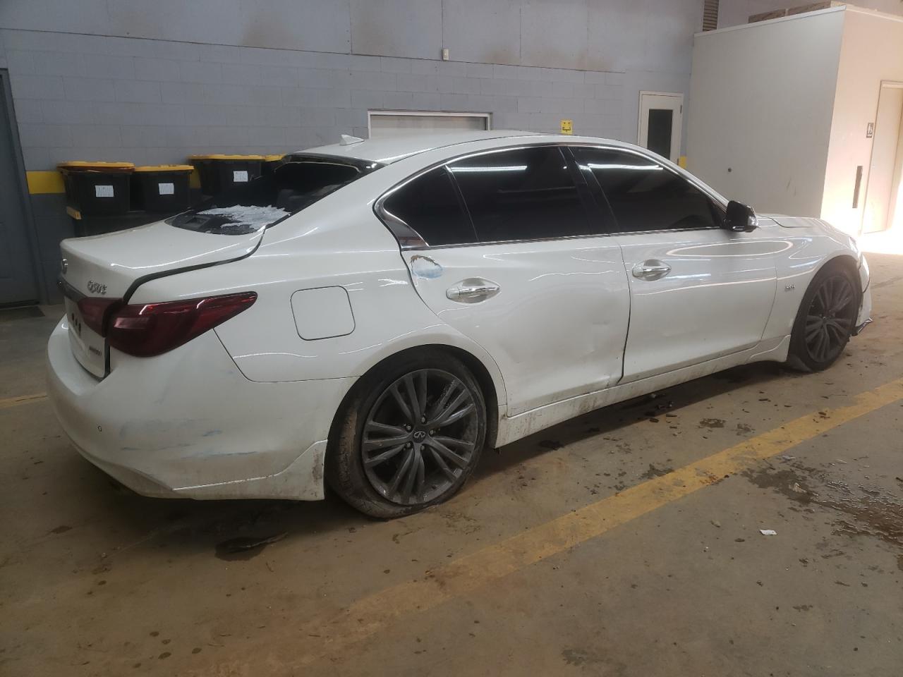 2020 Infiniti Q50 VIN JN1EV7AP2LM203905 Copart auction photo, all over damage thumbnail 3