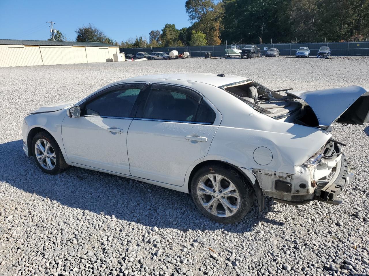 2012 Ford Fusion VIN 3FAHP0HG5CR445943 Copart auction photo, all over damage thumbnail 2