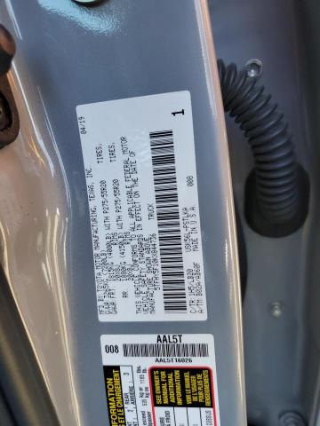 2019 Toyota Tundra VIN 5TFHY5F10KX844736 Copart auction photo, front end / side damage thumbnail 12