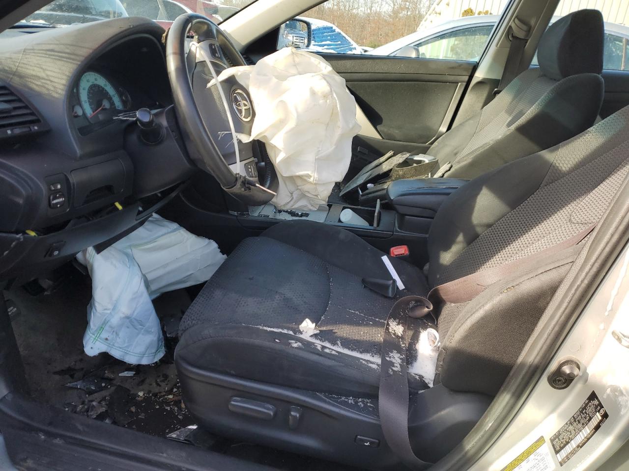 2007 Toyota Camry VIN 4T1BE46K07U676814 Copart auction photo, front end / side damage thumbnail 7