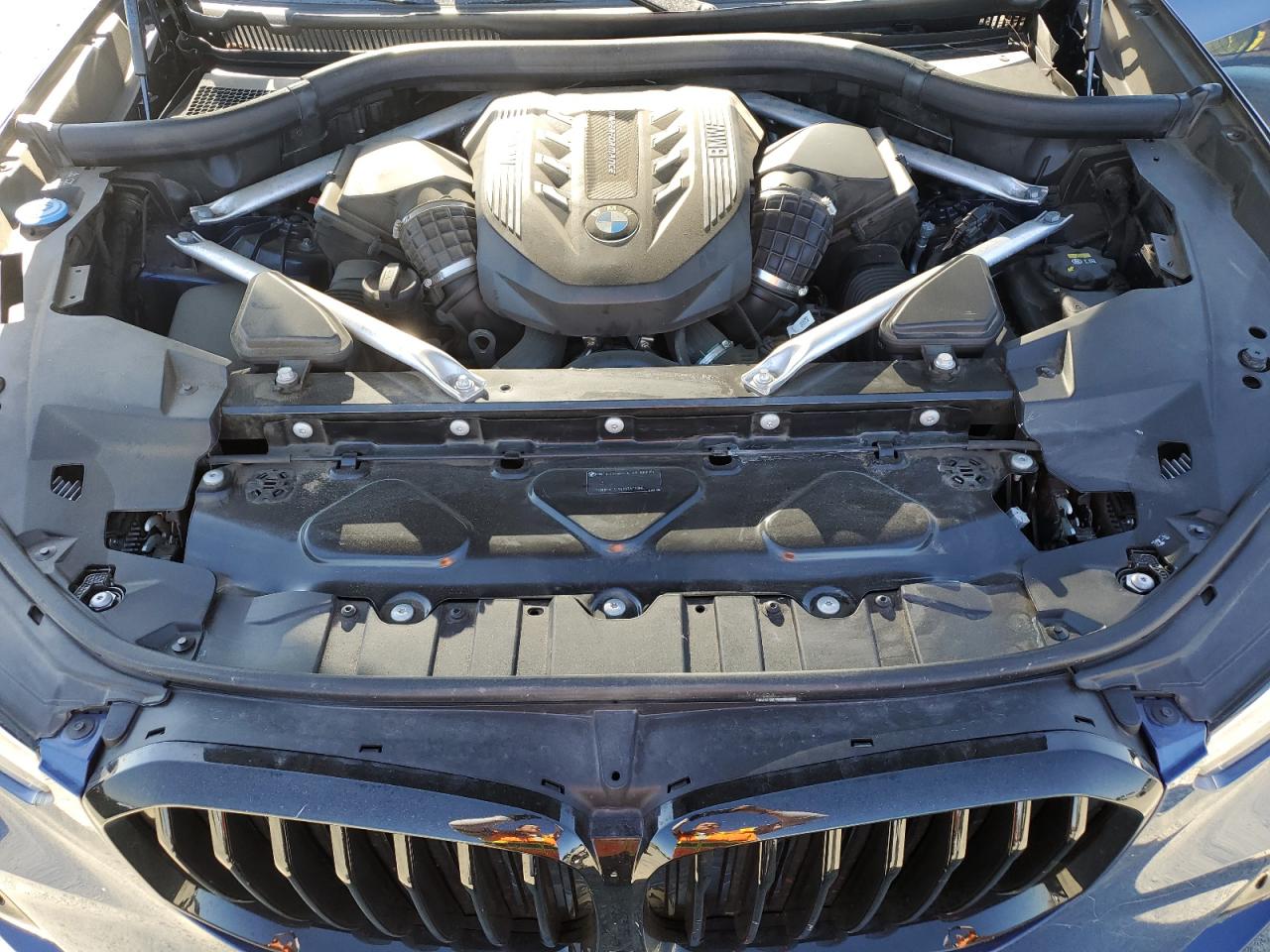 2021 BMW X5 VIN 5UXJU4C06M9G60154 Copart auction photo, rear end / minor dent/scratches damage thumbnail 12