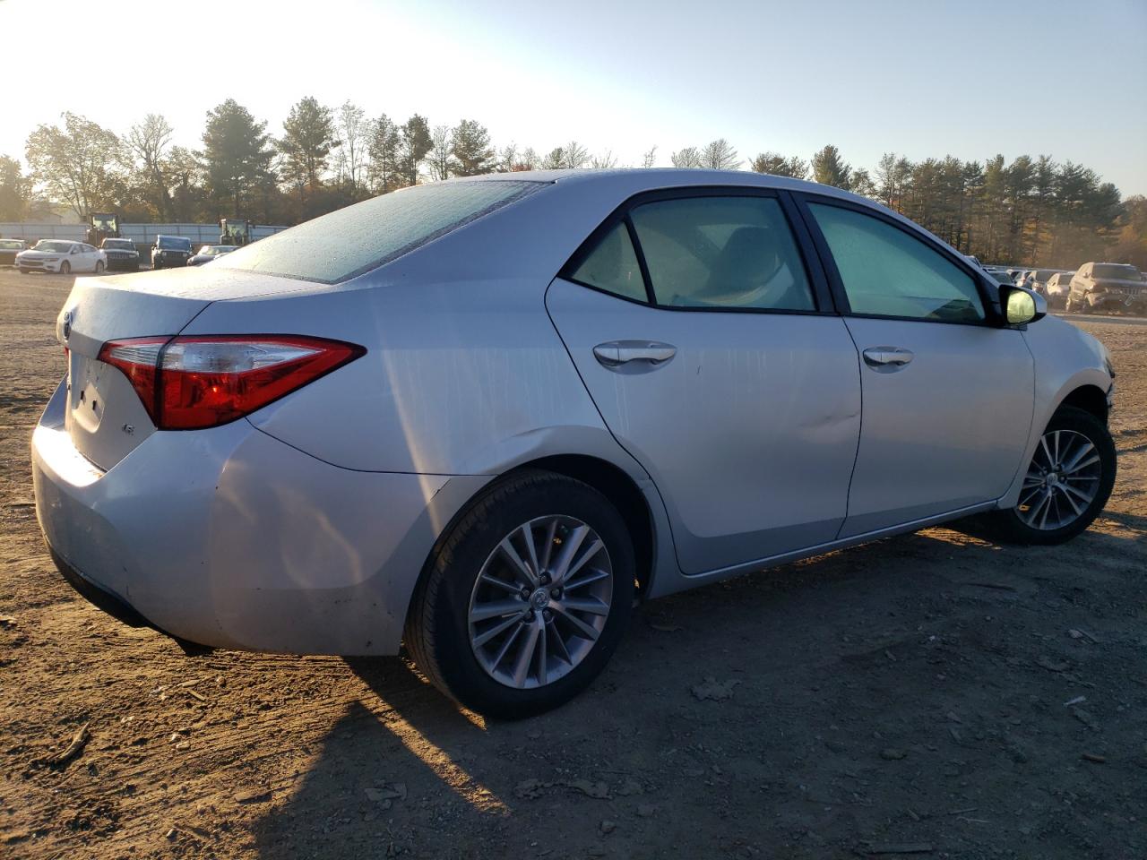2014 Toyota Corolla VIN 2T1BURHE3EC066055 Copart auction photo, front end / undercarriage damage thumbnail 3