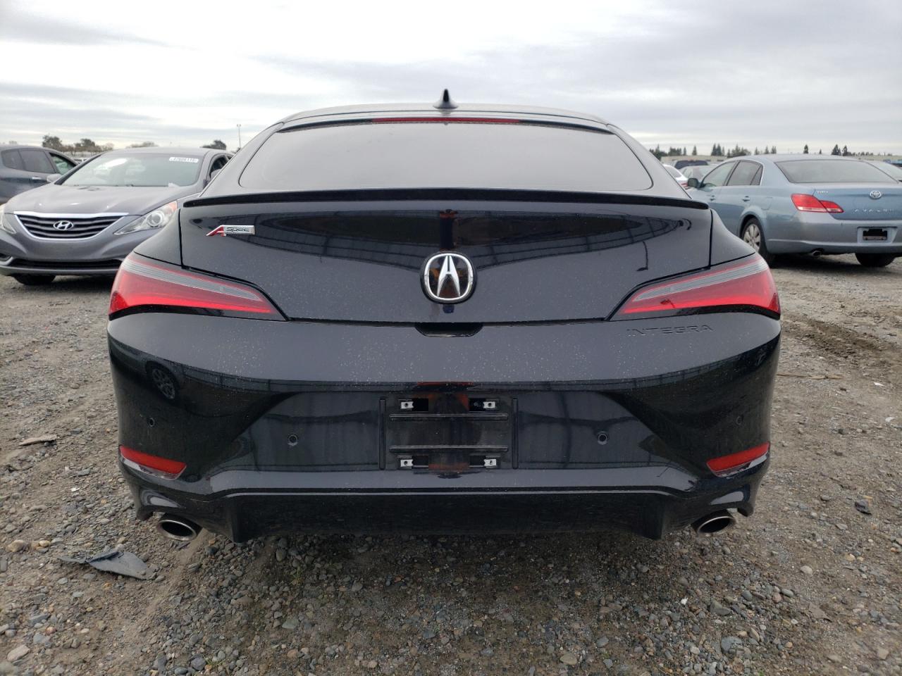 2025 Acura Integra VIN 19UDE4H67SA008209 Copart auction photo, front end / side damage thumbnail 6