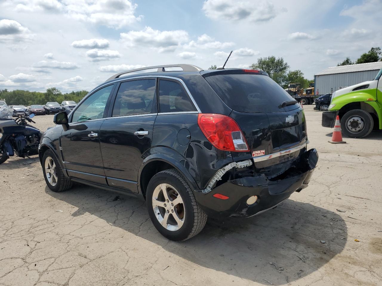 2013 Chevrolet Captiva VIN 3GNAL3EK2DS561040 Copart auction photo, front end / rear end damage thumbnail 2