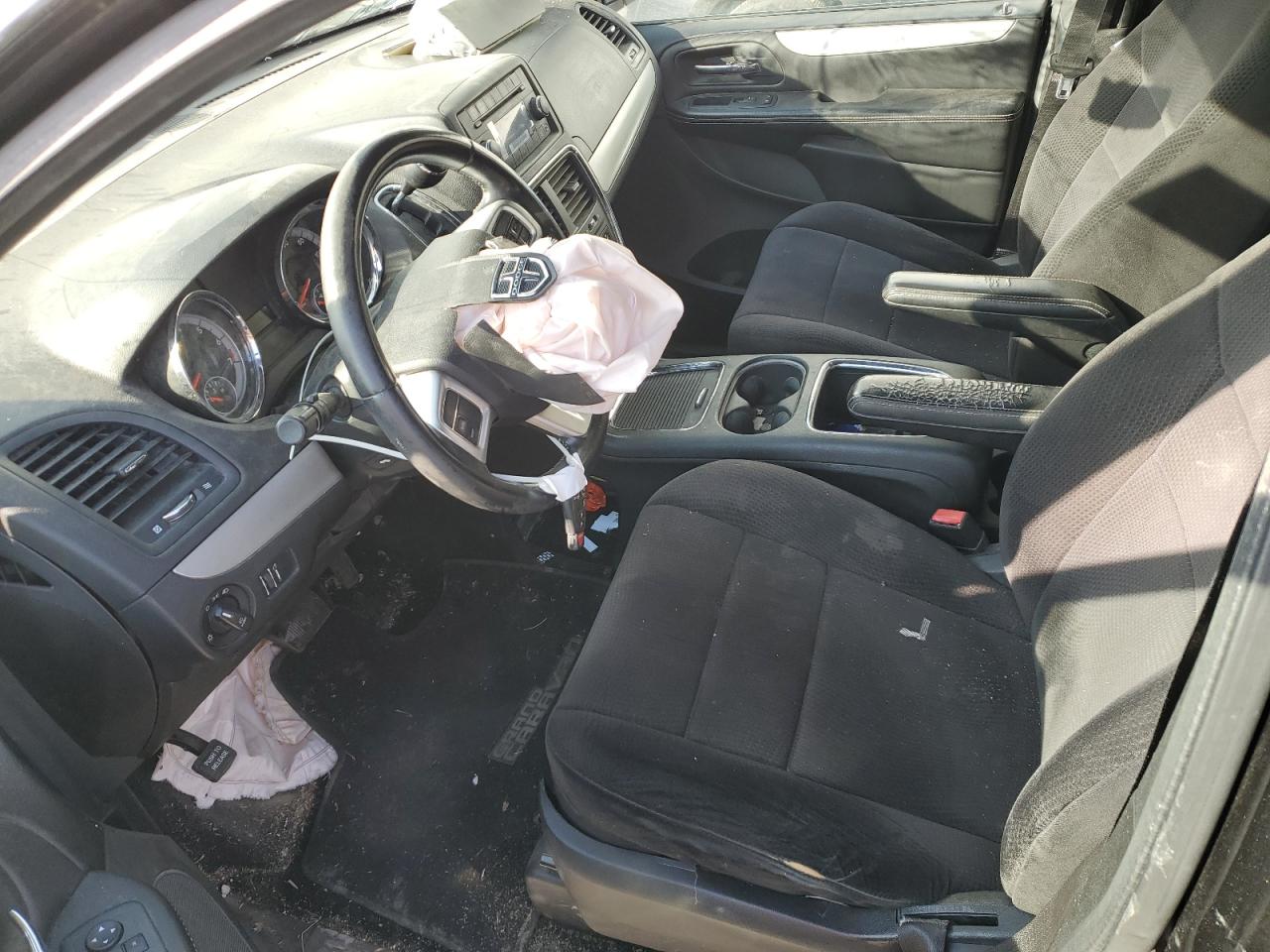 2014 Dodge Caravan VIN 2C4RDGCG7ER118895 Copart auction photo, front end damage thumbnail 7