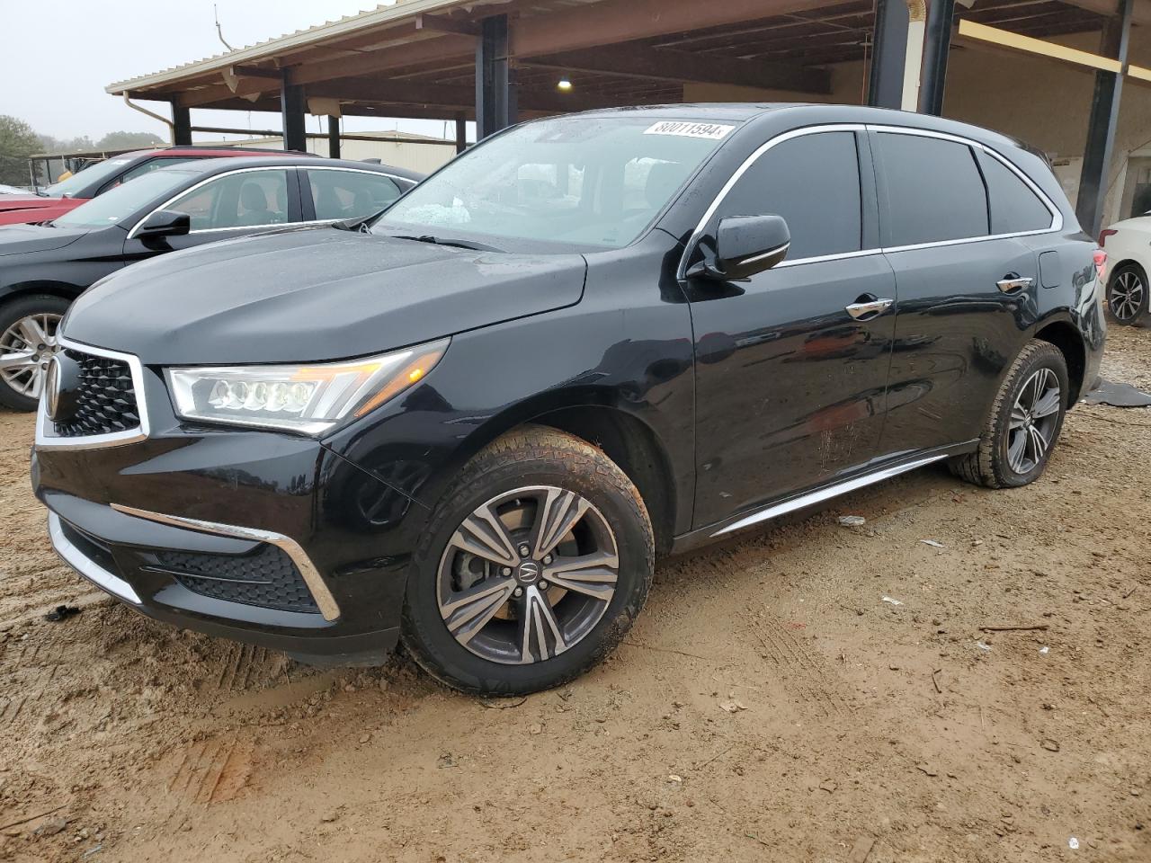 2017 Acura MDX VIN 5J8YD3H3XHL001157