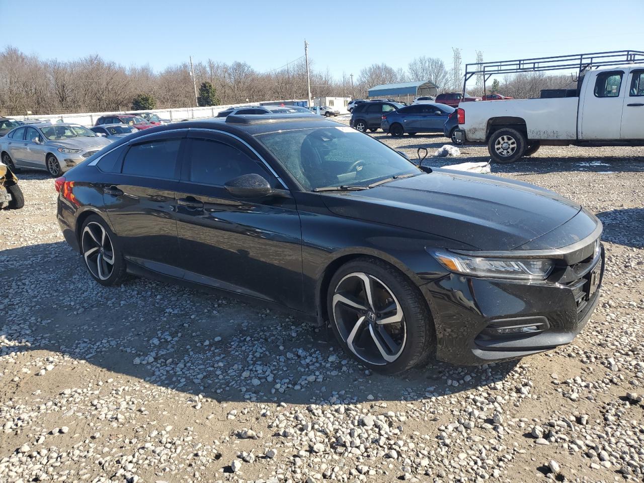 2018 Honda Accord VIN 1HGCV2F38JA029142 Copart auction photo, rear end damage thumbnail 4