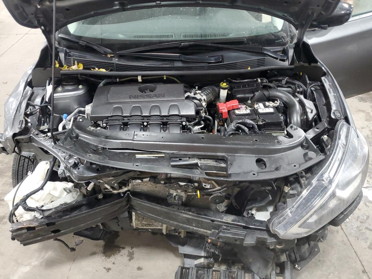 2018 Nissan Sentra VIN 3N1AB7AP9JY277601 Copart auction photo, front end damage thumbnail 12