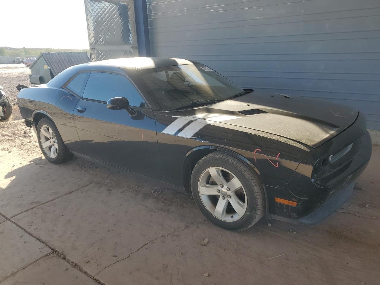 2014 Dodge Challenger VIN 2C3CDYAG4EH137316 Copart auction photo, rear end / side damage thumbnail 4