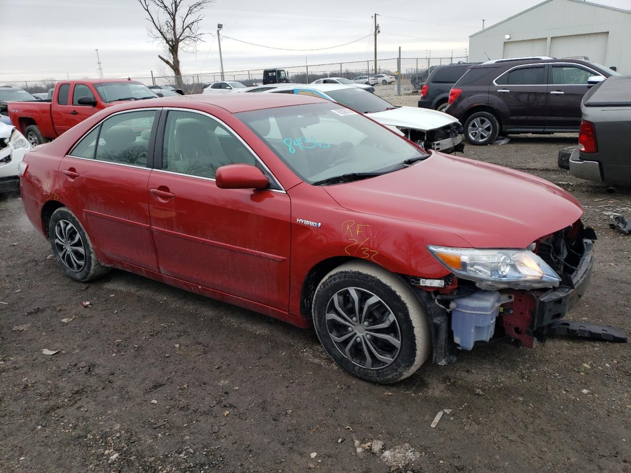 2010 Toyota Camry VIN 4T1BB3EK5AU121045 Copart auction photo, front end / minor dent/scratches damage thumbnail 4