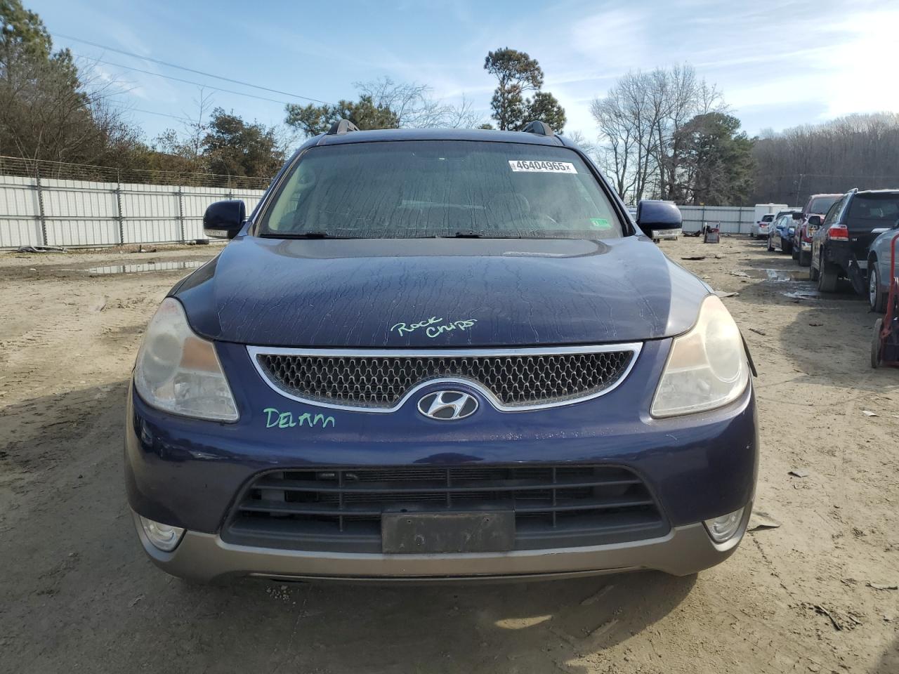 2010 Hyundai Veracruz VIN KM8NUDCC4AU121000 Copart auction photo, side / minor dent/scratches damage thumbnail 5