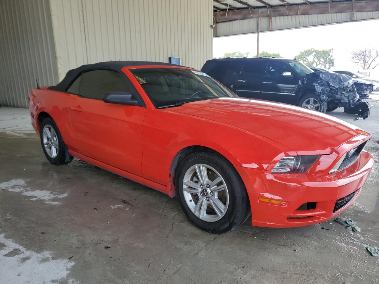2014 Ford Mustang VIN 1ZVBP8EM1E5299746 Copart auction photo, undercarriage / mechanical damage thumbnail 4