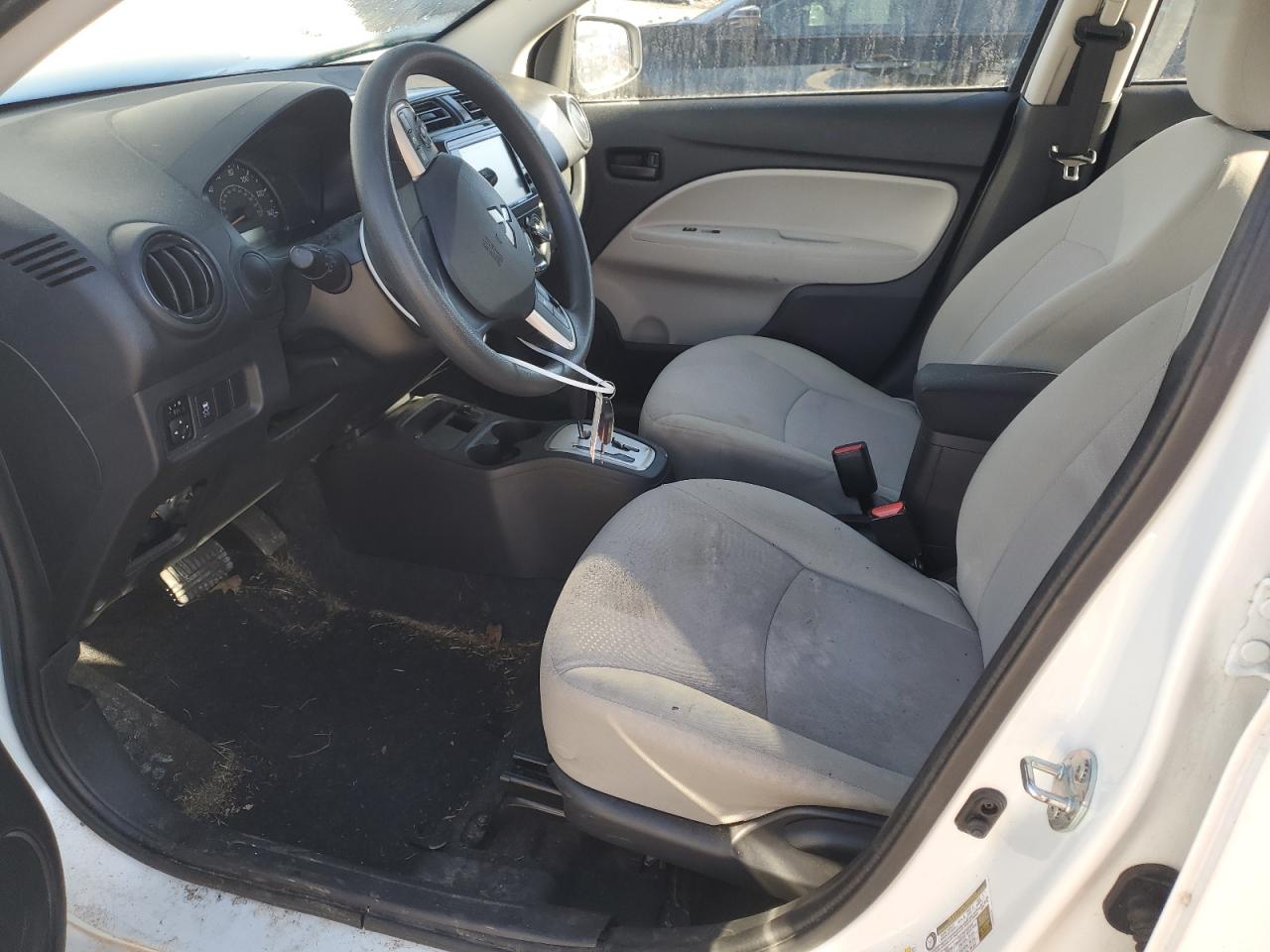 2019 Mitsubishi Mirage VIN ML32F3FJ9KHF16960 Copart auction photo, rear end damage thumbnail 7