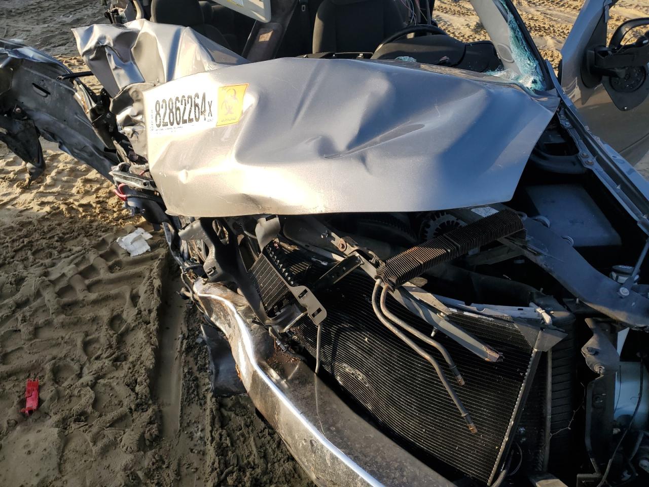 2008 Chevrolet Silverado VIN 2GCEK13M581225146 Copart auction photo, all over / minor dent/scratches damage thumbnail 12
