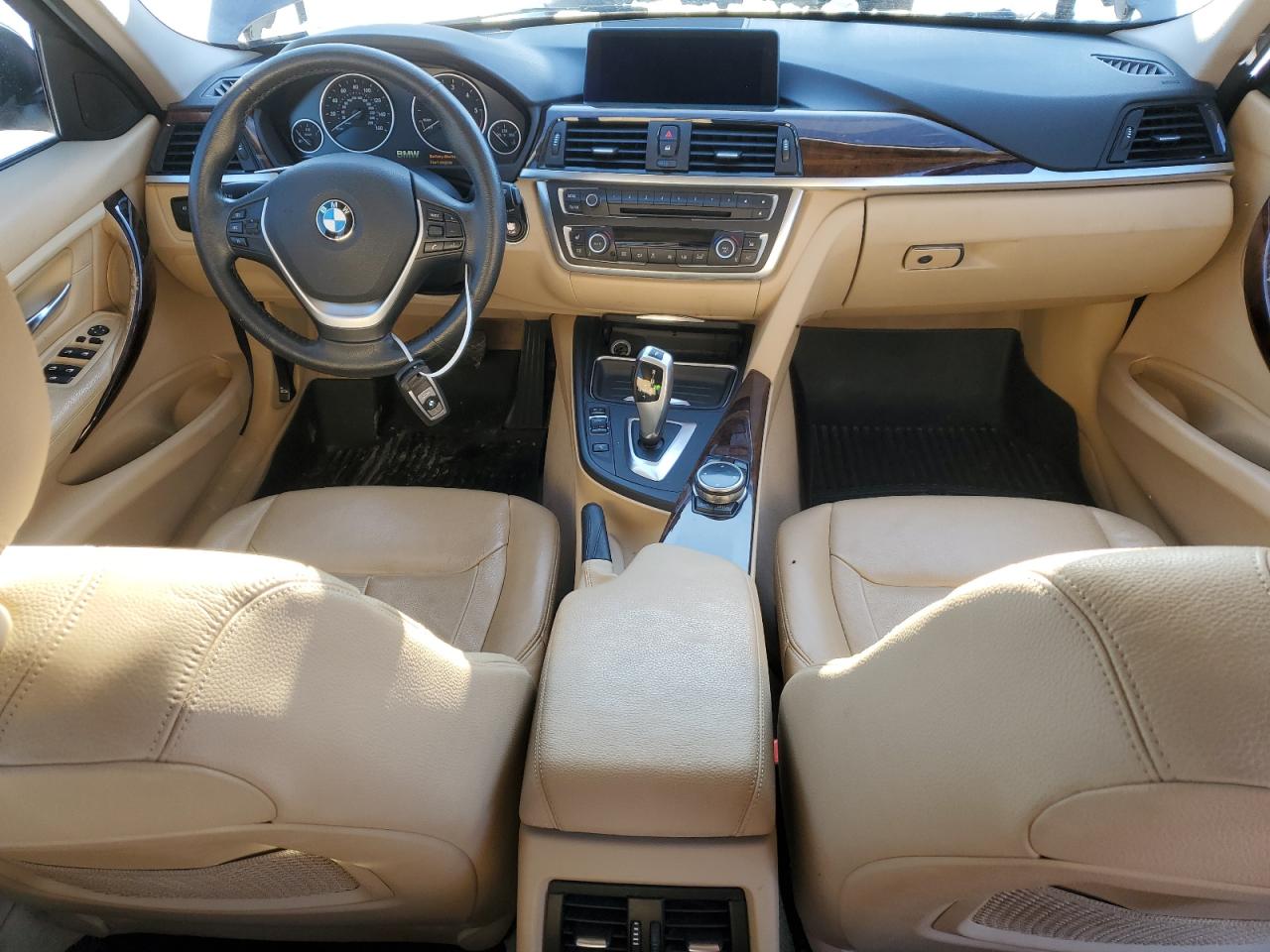 2014 BMW 3er VIN WBA3D5C54EKX98498 Copart auction photo, mechanical / side damage thumbnail 8