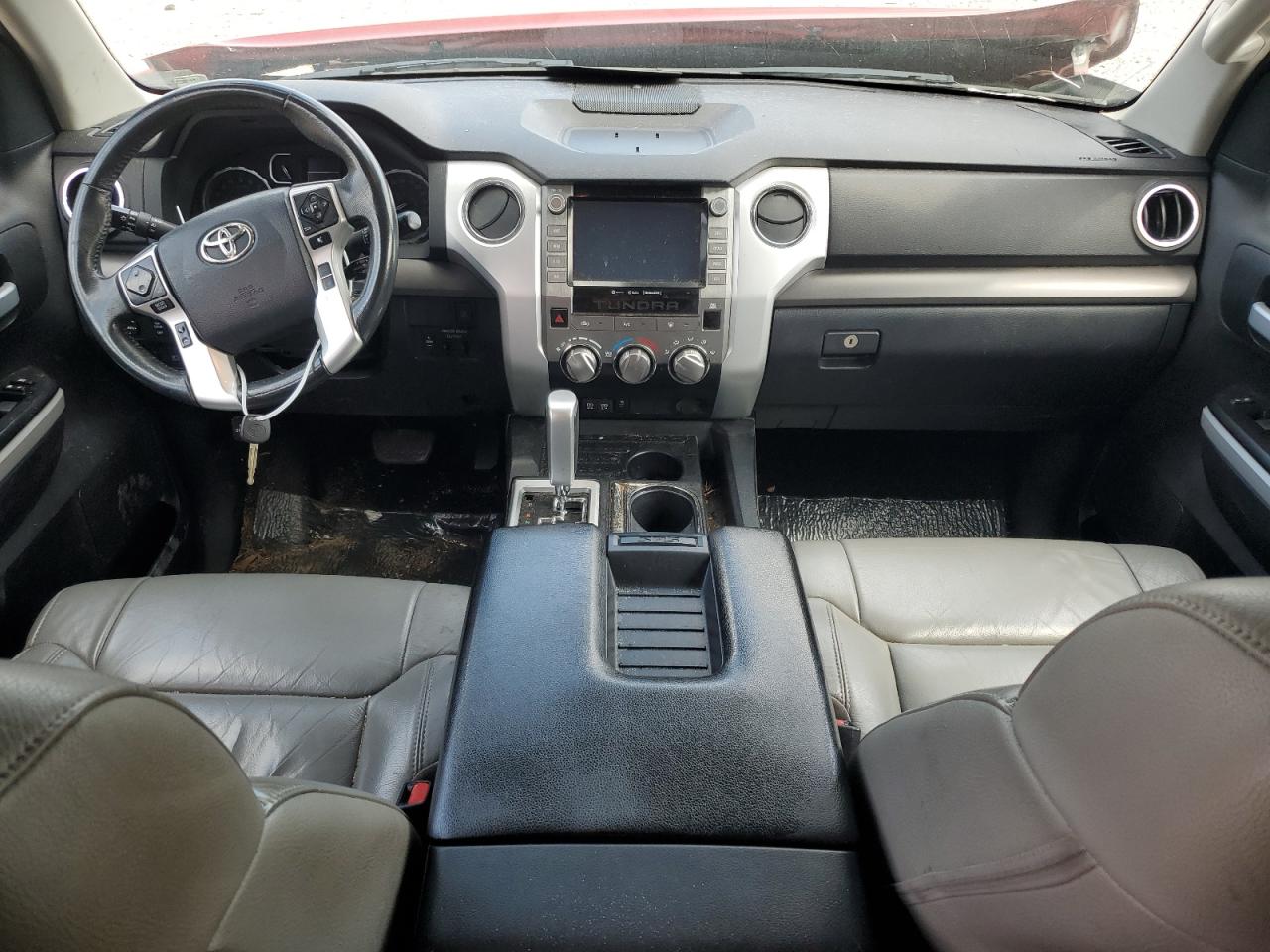 2020 Toyota Tundra VIN 5TFEY5F11LX263024 Copart auction photo, front end damage thumbnail 8