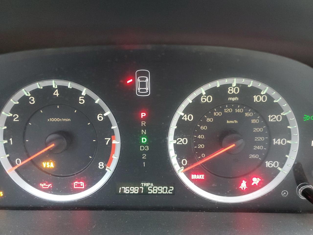 2009 Honda Accord VIN 1HGCP26389A096149 Copart auction photo, front end / rear end damage thumbnail 9